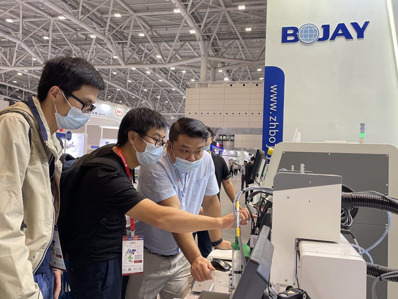 优盈平台官网登录股份携“细密智能点胶解决计划”亮相NEPCON ASIA 2021