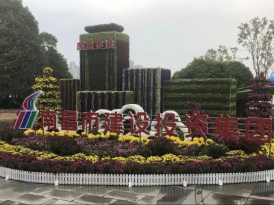 以菊为媒 以花为介 展示服务城市与发展之宗旨——市申博官网集团参展南昌市第三十四届菊花展